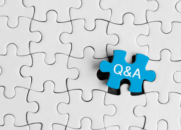 Puzzle pieces with word ‘Q&A’